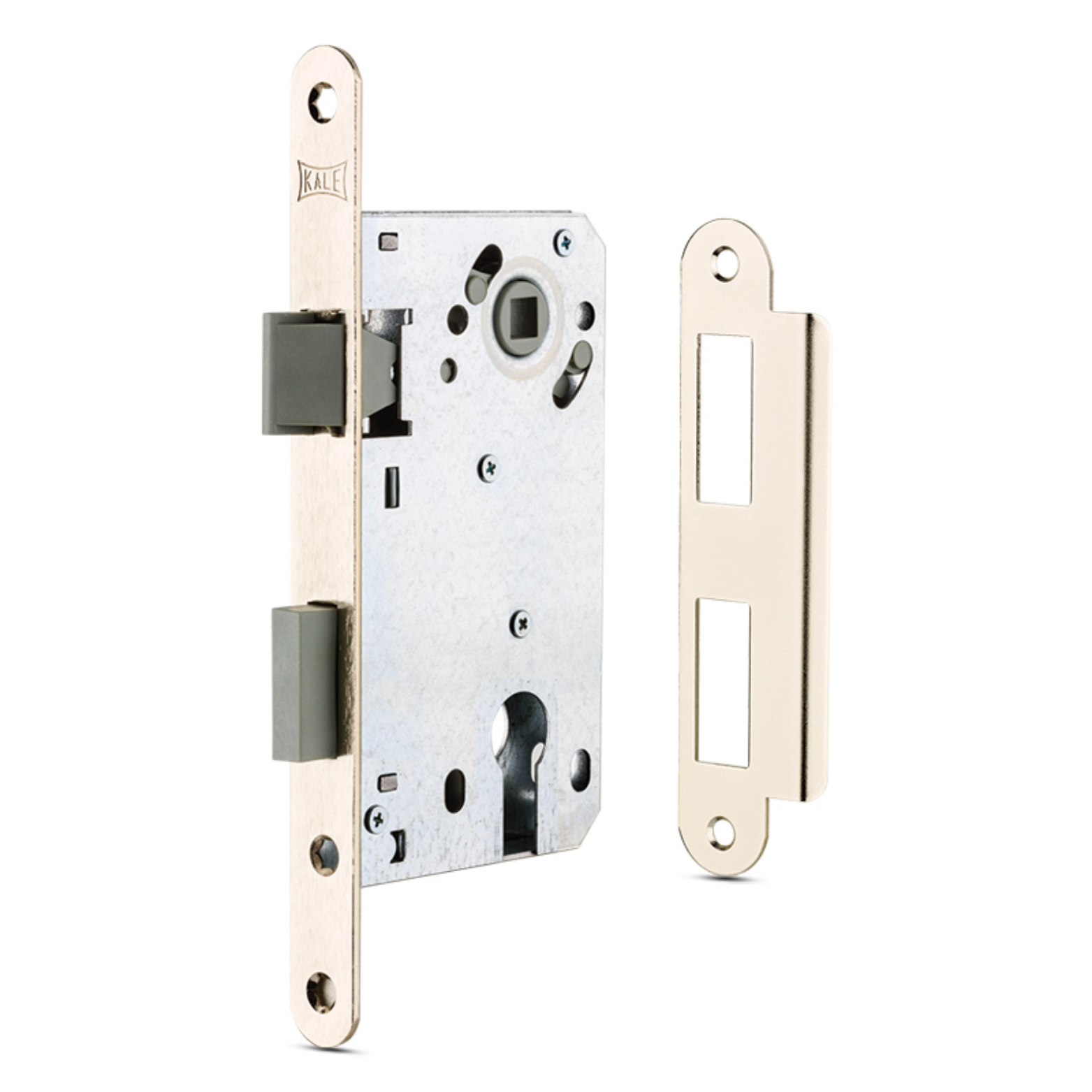 KALE 222 SESSİZ SERİ KLASİK SİLİNDİRLİ 50 MM NİKEL OVAL